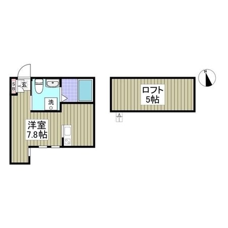 BEAMS富岡東Nの物件間取画像